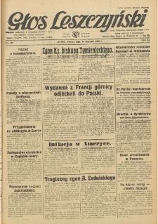 Głos Leszczyński 1934.08.14 R.15 Nr184