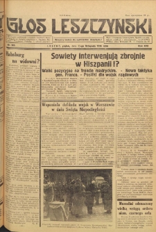 Głos Leszczyński 1936.11.13 R.17 Nr 265