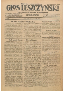 Głos Leszczyński 1930.10.08 R.11 Nr233