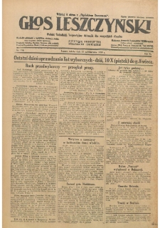 Głos Leszczyński 1930.10.11 R.11 Nr236