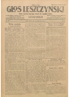 Głos Leszczyński 1930.10.28 R.11 Nr250