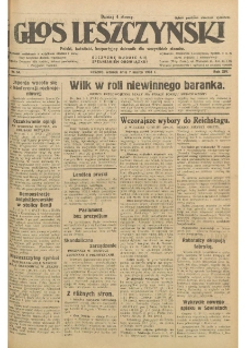 Głos Leszczyński 1933.03.07 R.14 Nr54