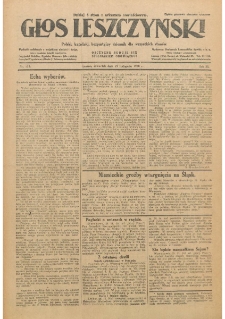 Głos Leszczyński 1930.11.27 R.11 Nr273