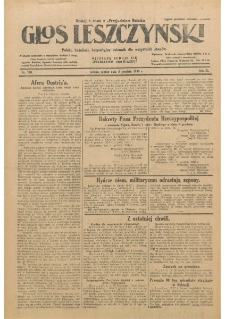 Głos Leszczyński 1930.12.05 R.11 Nr280