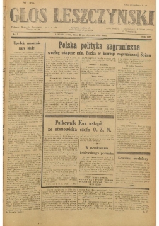 Głos Leszczyński 1938.01.12 R.19 Nr8