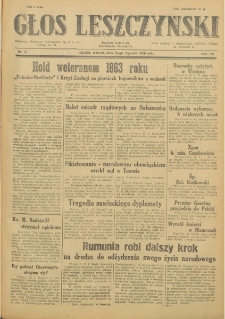 Głos Leszczyński 1938.01.25 R.19 Nr19