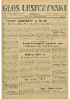Głos Leszczyński 1938.02.05 R.19 Nr28