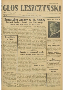 Głos Leszczyński 1938.02.06 R.19 Nr29