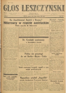 Głos Leszczyński 1938.02.18 R.19 Nr39