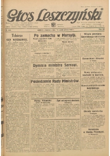 Głos Leszczyński 1934.10.14 R.15 Nr236