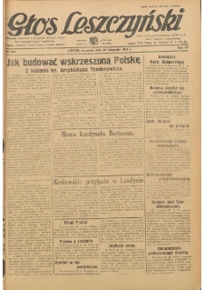 Głos Leszczyński 1934.11.29 R.15 Nr274