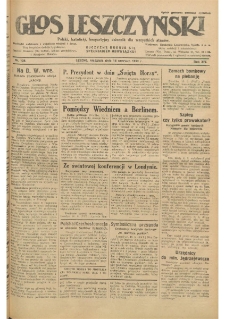 Głos Leszczyński 1933.06.18 R.14 Nr138