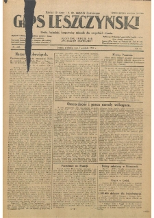 Głos Leszczyński 1930.12.07 R.11 Nr282