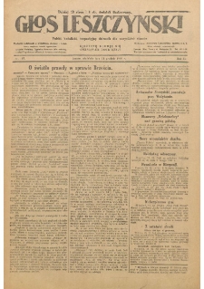 Głos Leszczyński 1930.12.14 R.11 Nr287