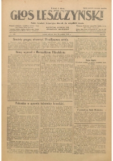 Głos Leszczyński 1930.12.16 R.11 Nr288