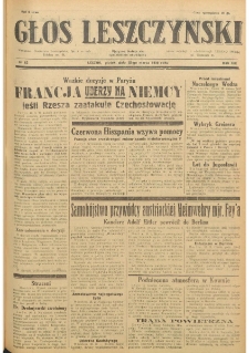 Głos Leszczyński 1938.03.18 R.19 Nr63