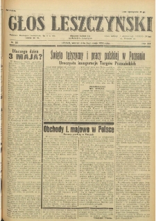 Głos Leszczyński 1938.05.03 R.19 Nr101