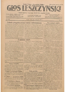 Głos Leszczyński 1930.11.07 R.11 Nr258