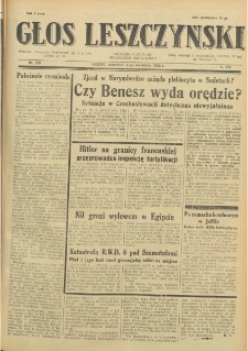Głos Leszczyński 1938.09.01 R.19 Nr199