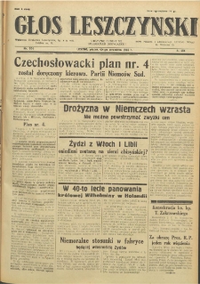 Głos Leszczyński 1938.09.09 R.19 Nr206