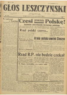 Głos Leszczyński 1938.10.02 R.19 Nr226