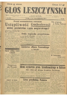 Głos Leszczyński 1938.10.25 R.19 Nr245