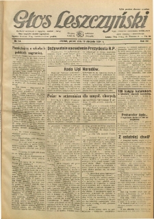 Głos Leszczyński 1934.01.19 R.15 Nr14