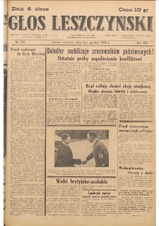 Głos Leszczyński 1938.12.01 R.19 Nr275