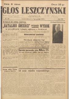 Głos Leszczyński 1938.12.07 R.19 Nr280