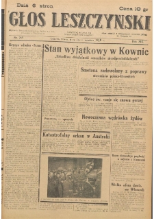 Głos Leszczyński 1938.12.14 R.19 Nr285