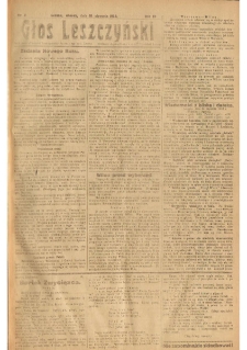 Głos Leszczyński 1922.01.10 R.3 Nr7