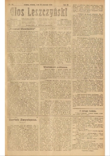 Głos Leszczyński 1922.01.31 R.3 Nr25
