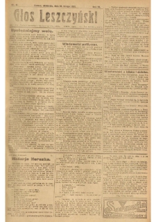 Głos Leszczyński 1922.02.19 R.3 Nr41