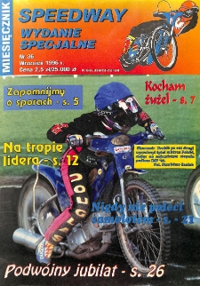 Speedway Wydanie Specjalne 1996.09 Nr 36