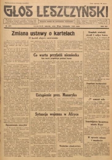 Głos Leszczyński 1935.11.30 R.16 Nr 277