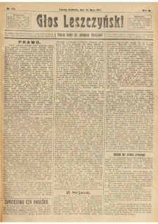 Głos Leszczyński 1922.07.30 R.3 Nr172