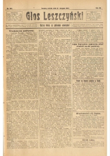 Głos Leszczyński 1922.08.12 R.3 Nr183