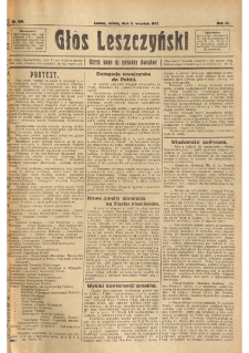 Głos Leszczyński 1922.09.02 R.3 Nr200