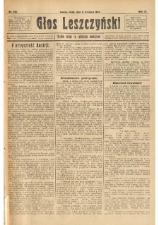 Głos Leszczyński 1922.09.06 R.3 Nr203