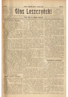 Głos Leszczyński 1922.09.17 R.3 Nr213