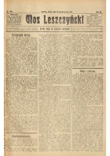 Głos Leszczyński 1922.10.18 R.3 Nr239