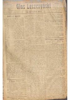 Głos Leszczyński 1922.11.28 R.3 Nr274