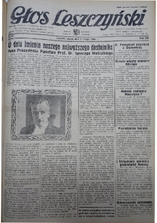 Głos Leszczyński 1935.02.01 R.16 Nr 27