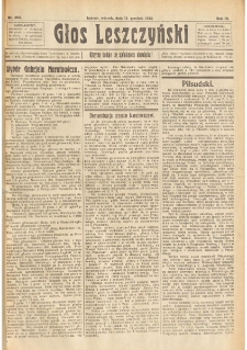 Głos Leszczyński 1922.12.12 R.3 Nr284