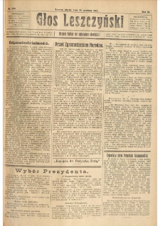 Głos Leszczyński 1922.12.22 R.3 Nr293