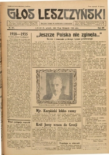Głos Leszczyński 1935.11.12 R.16 Nr 261