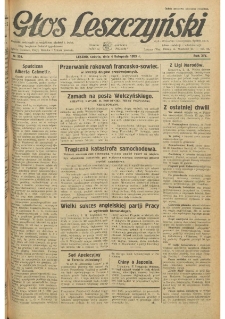 Głos Leszczyński 1933.11.04 R.14 Nr254