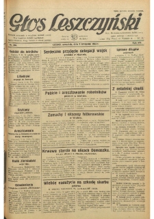 Głos Leszczyński 1933.11.09 R.14 Nr258