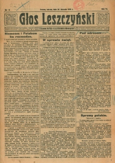Głos Leszczyński 1925.01.20 R.6 Nr15