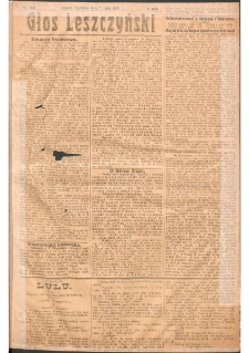 Głos Leszczyński 1921.07.07 R.2 Nr152